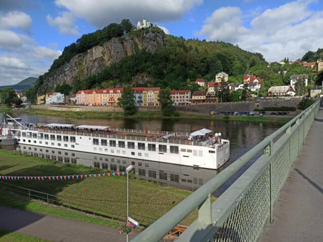 U Bocmana S Vyhledem Na Zamek A Labe Leilighet Decin Eksteriør bilde