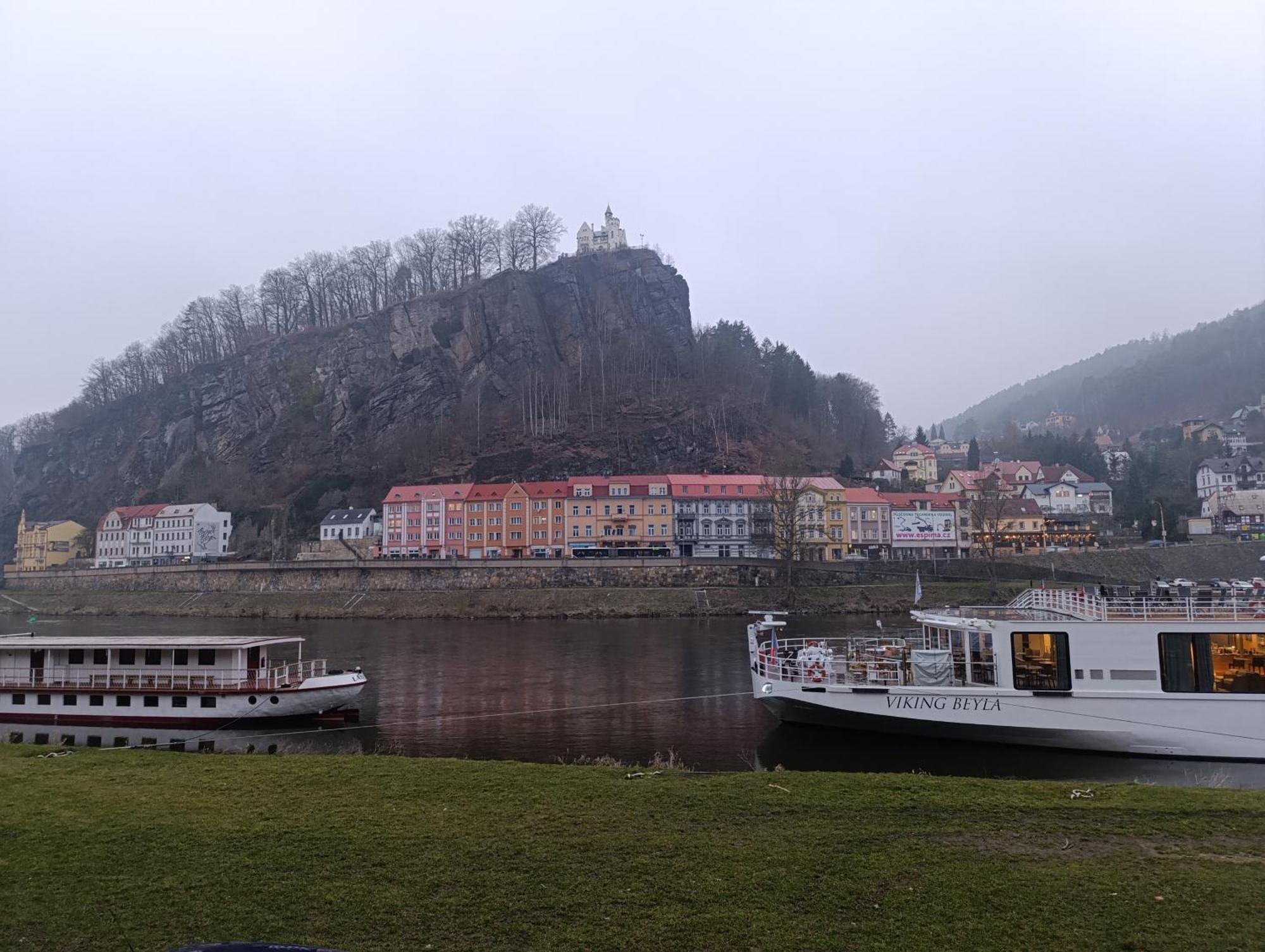 U Bocmana S Vyhledem Na Zamek A Labe Leilighet Decin Eksteriør bilde